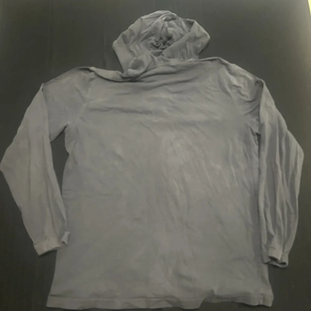 The North Face Henley Sweatshirt With Good Gray Men's XL Gray